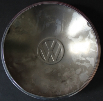 Volkswagen Käfer Karmann Ghia 1964 Radkappen vier Stück verchromt (6096)