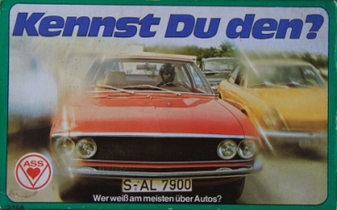 Altenburg Spielkarten "Kennst Du den?" 1974 Cardgame in original box (6115)