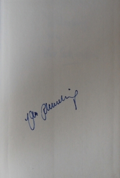Schmeling "Erinnerungen" Boxer-Biography with original signatur by Max Schmeling 1977 (6140)