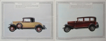 Buick Straight Eight Modelprogram 1931 Carbrochure (6181)