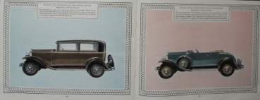 Buick Straight Eight Modelprogram 1931 Carbrochure (6181)