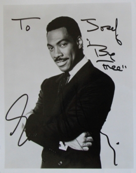 Eddie Murphy original signed autographcard 1986 (6219)