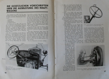 Schur "Der Weg zum Fuehrerschein" Vehicletechnic 1930 (6250)
