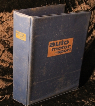 "Auto, Motor & Sport" Storragefolder for AMS-Motor-Magazines 1963 (6258)