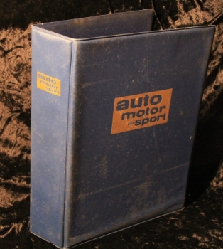 "Auto, Motor & Sport" Aufbewahrungsordner für AMS-Zeitschrift 1963 (6258)