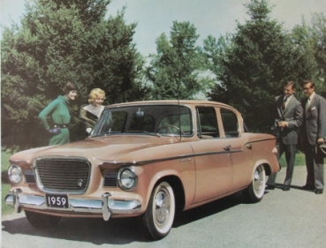 Preview: Studebaker Lark Modellprogramm 1959 Automobilprospekt (6311)