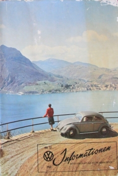 "Volkswagen Informationen" 1957 VW-Magazine (4972)