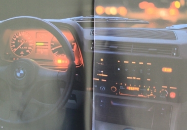 Preview: BMW 728 i - 745 i Modellprogramm 1985 + Farbliste Automobilprospekt (6343)