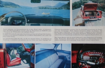 Simca Vedette Beaulieu Modelprogram 1956 Carbrochure (6361)
