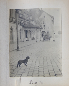 "Automobilreise 1912" handmade Photoalbum 1912 with original photos (6402)