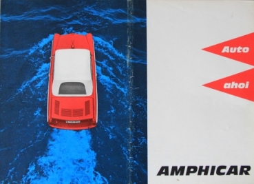 Amphicar "Auto ahoi" 1963 Automobilprospekt (6409)