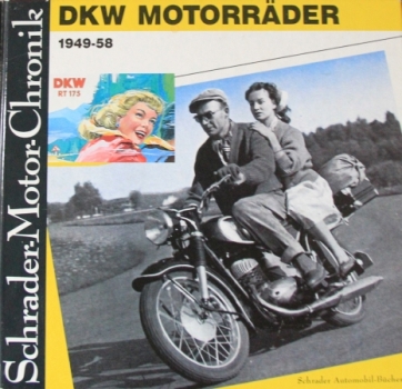Knittel "DKW Motorraeder 1949-58" Motorbike-History 1988 (6439)