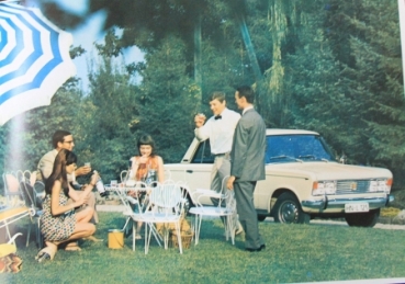 Fiat 125 Modelprogram 1969 Carbrochure (6470)