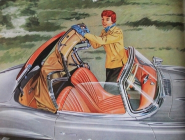 Mercedes-Benz 300 SL Roadster Modelprogram 1958 Carbrochure (6480)