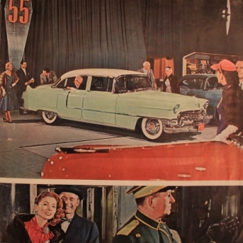 Cadillac Mailer 1955 Carbrochure (7749)