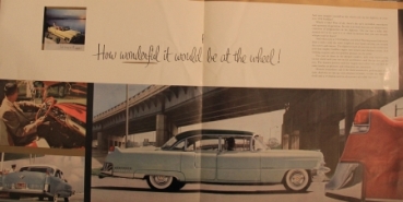 Cadillac Mailer 1955 Carbrochure (7779)