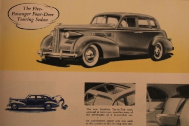 Cadillac La Salle Modelprogram 1938 Carbrochure (8301)