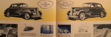 Cadillac La Salle Modelprogram 1938 Carbrochure (8301)