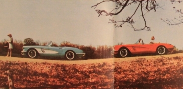Chevrolet Corvette Modelprogram 1960 Carbrochure (4186)