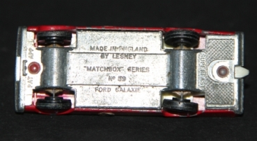 Matchbox Lesney Ford Galaxie "Fire Chief" 1967 Metallmodell (6608)