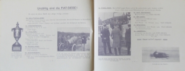 Fiat Modelprogram 1911 Prestigebrochure (7411)