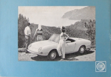 Fiat 850 Spider Modelprogram 1966 only Dealer-Brochure (7476)