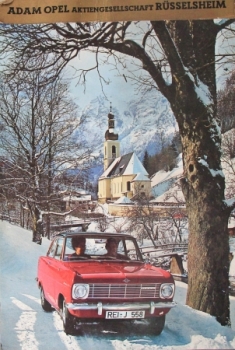 Opel Werbe-Jahreskalender 1965 (6676)