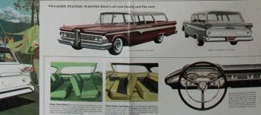 Edsel Ford Modellprorgramm 1959 "The car that makes history" Carbrochure (5394)