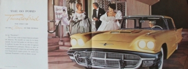 Ford Thunderbird 1960 Carbrochure (7355)