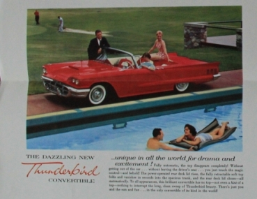 Ford Thunderbird 1960 Carbrochure (7355)