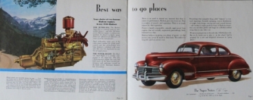 Hudson Commodore Modelprogram 1945 Carbrochure (6733)