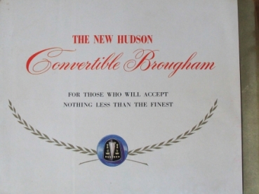 Hudson Convertible Brougham 1948 Automobilprospekt (6737)