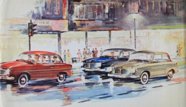 Goliath 1100 Modelprogram 1959 Carbrochure (4149)