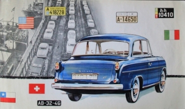 Goliath 1100 Modelprogram 1959 Carbrochure (4149)