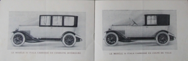 Itala 56 Sport Modelprogram 1914 Carbrochure (8427)