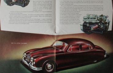 Jaguar Modelprogram 1951 Carbrochure (8440)
