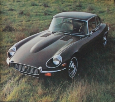 Preview: Jaguar E Type V12 Modellprogramm 1971 "The ultimate cat" Automobilprospekt (4219)