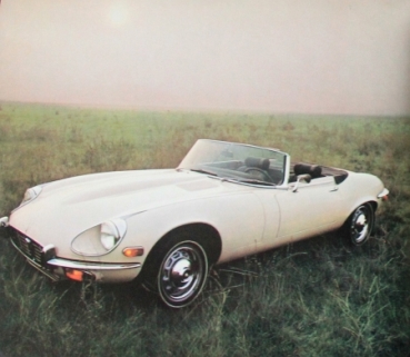 Preview: Jaguar E Type V12 Modellprogramm 1971 "The ultimate cat" Automobilprospekt (4219)