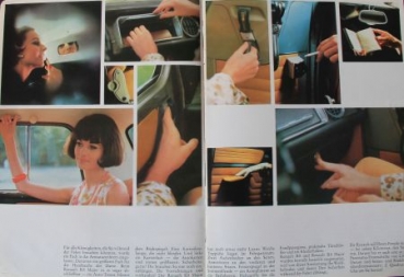 Renault 8 Major Modellprogramm 1965 Automobilprospekt (6907)