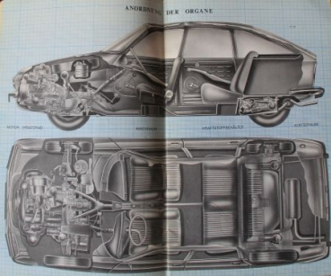 Citroen GS "Technische Beschreibung" 1971 Ownermanual (6910)