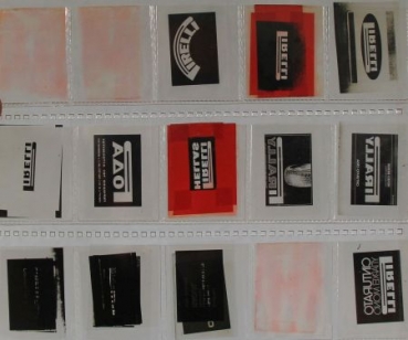 Veith-Pirelli Cliches 1969 Advertising-Kit Negatives-cliches (6921)