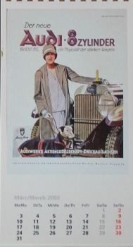 Audi  Historic Yearcalendar 2003 (7045)