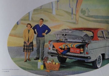Borgward Isabella TS Modellprogramm 1959 Automobilprospekt (7157)