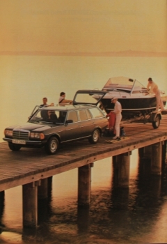 Mercedes-Benz 240 TD - 280 TE Modelprogram 1981 Carbrochure (8894)