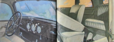 Mercedes-Benz 170 V Modelprogram 1938 Carbrochure (7620)