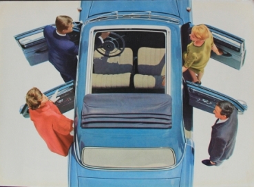 Mercedes-Benz 190 D Modelprogram 1959 Carbrochure (7622)