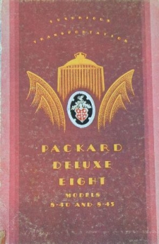 Packard DeLuxe Eight 6-40 Automobilprospekt 1930 (7202)