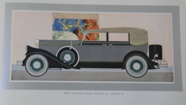 Pierce-Arrow Modelprogram 1932 Prestigebrochure (7212)