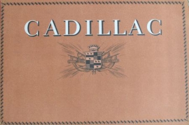 Cadillac Modellprogramm 1929 Automobilprospekt (2228)