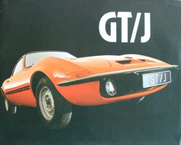 Opel GT/J Modellprogramm 1971 Automobilprospekt (7201)